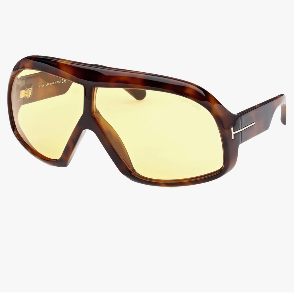 Tom Ford NIB style unisex Cassius full rim pilot sunglasses